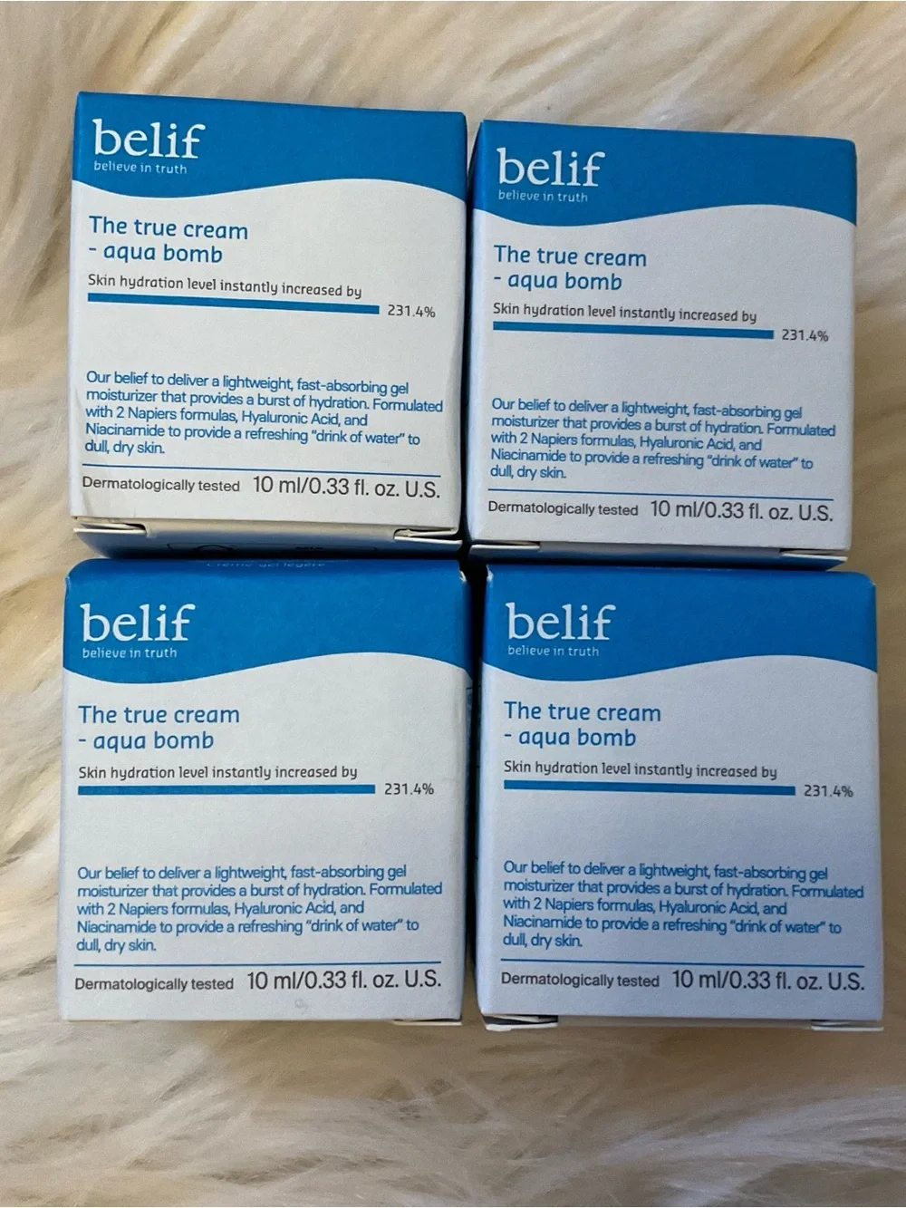 Belif The True Cream - New x4 Travel Size